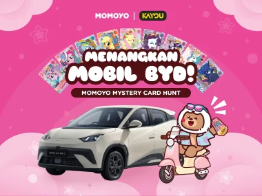 momoyo x kayou bagi bagi mobil gratis