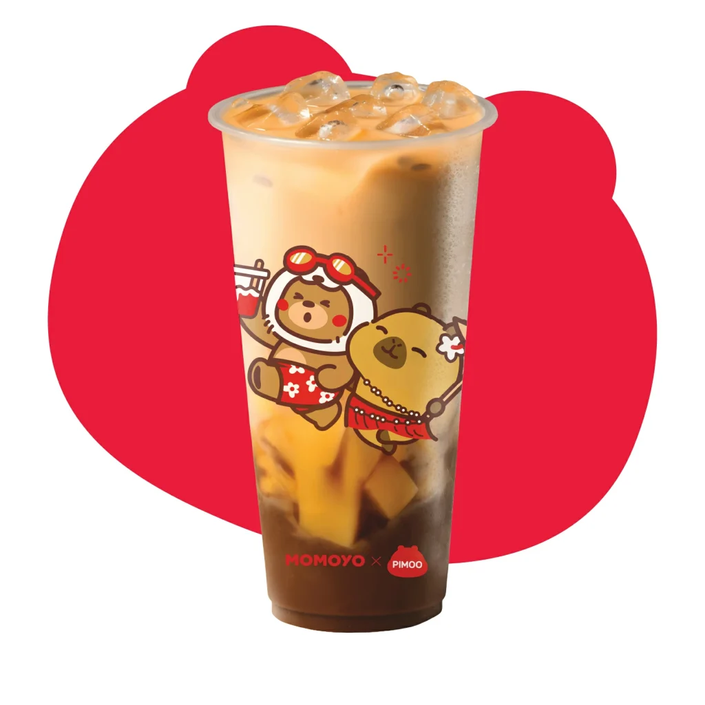 choco ice cream milk tea