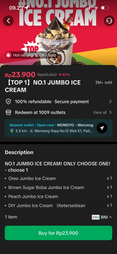 periksa detail voucher