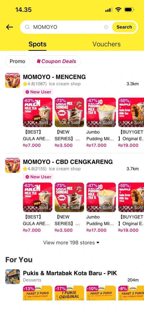 momoyo terdekat di QPON