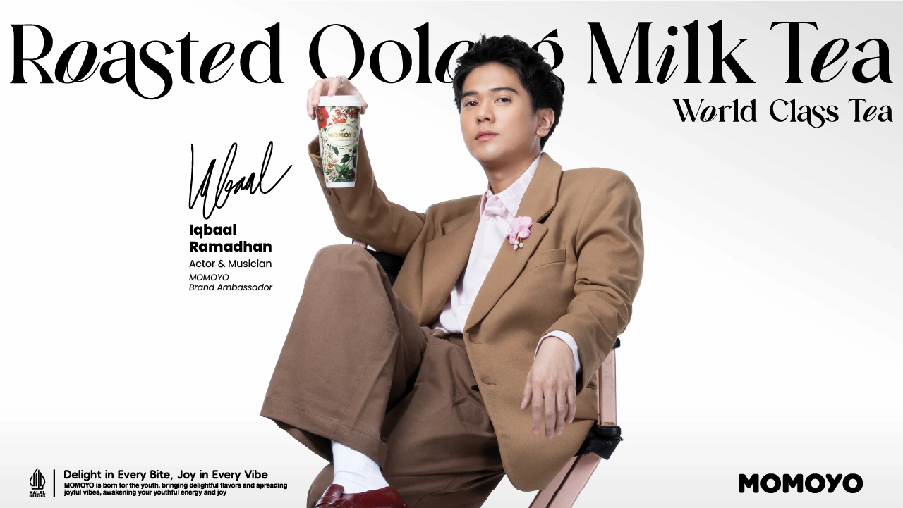Brand Ambassador MOMOYO, Iqbaal Ramadhan