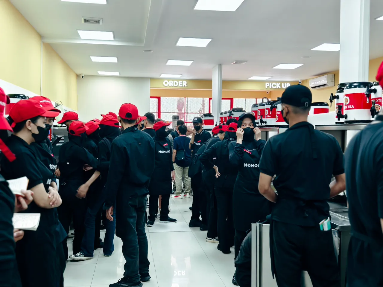 Bagaimana Training Karyawan MOMOYO Sebelum Gerai Dibuka? 2 Training Karyawan MOMOYO di Training Center