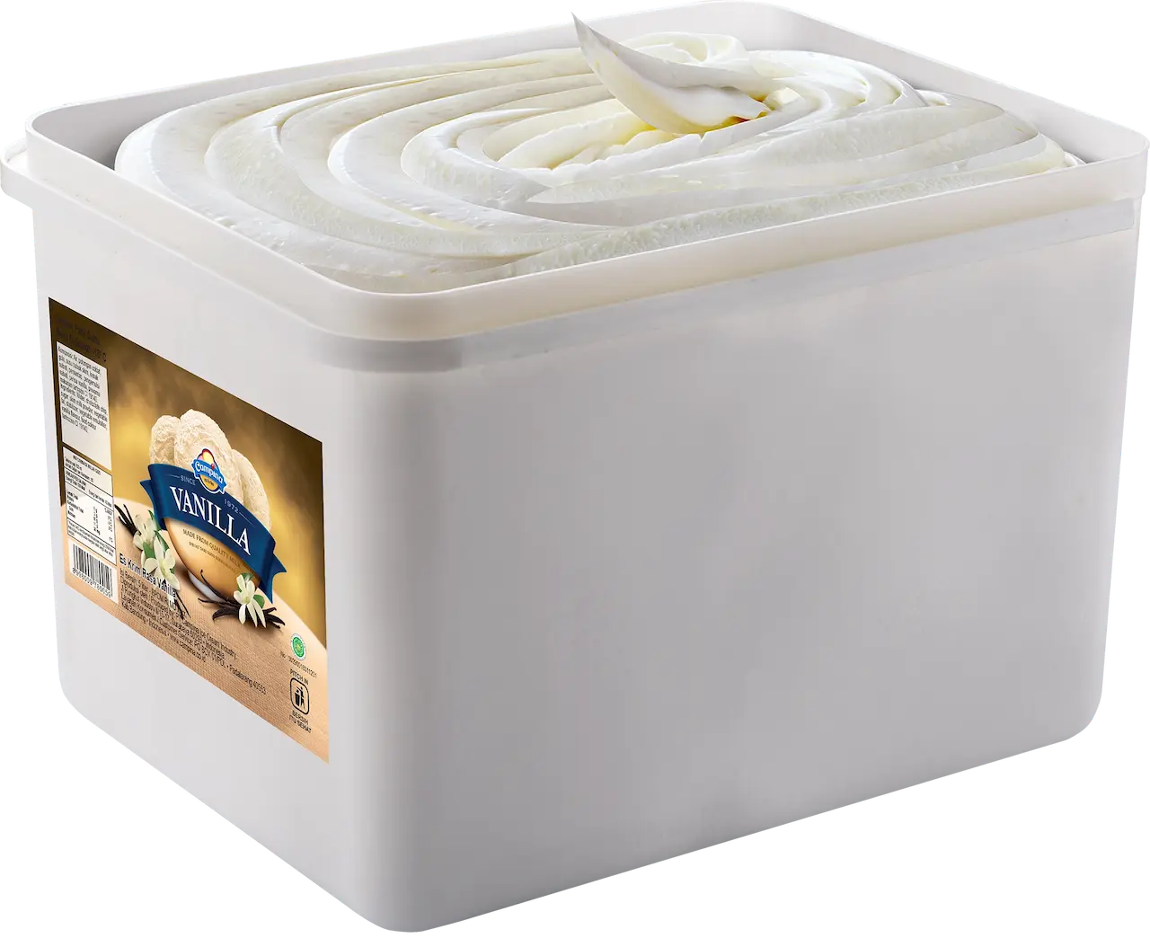 8 Es Krim Vanilla Terenak yang Wajib Kamu Coba 5 Es krim vanilla campina 8L